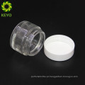 Embalagem de creme de vidro à prova d&#39;água com tampa de plástico uv para cosméticos 30 ml